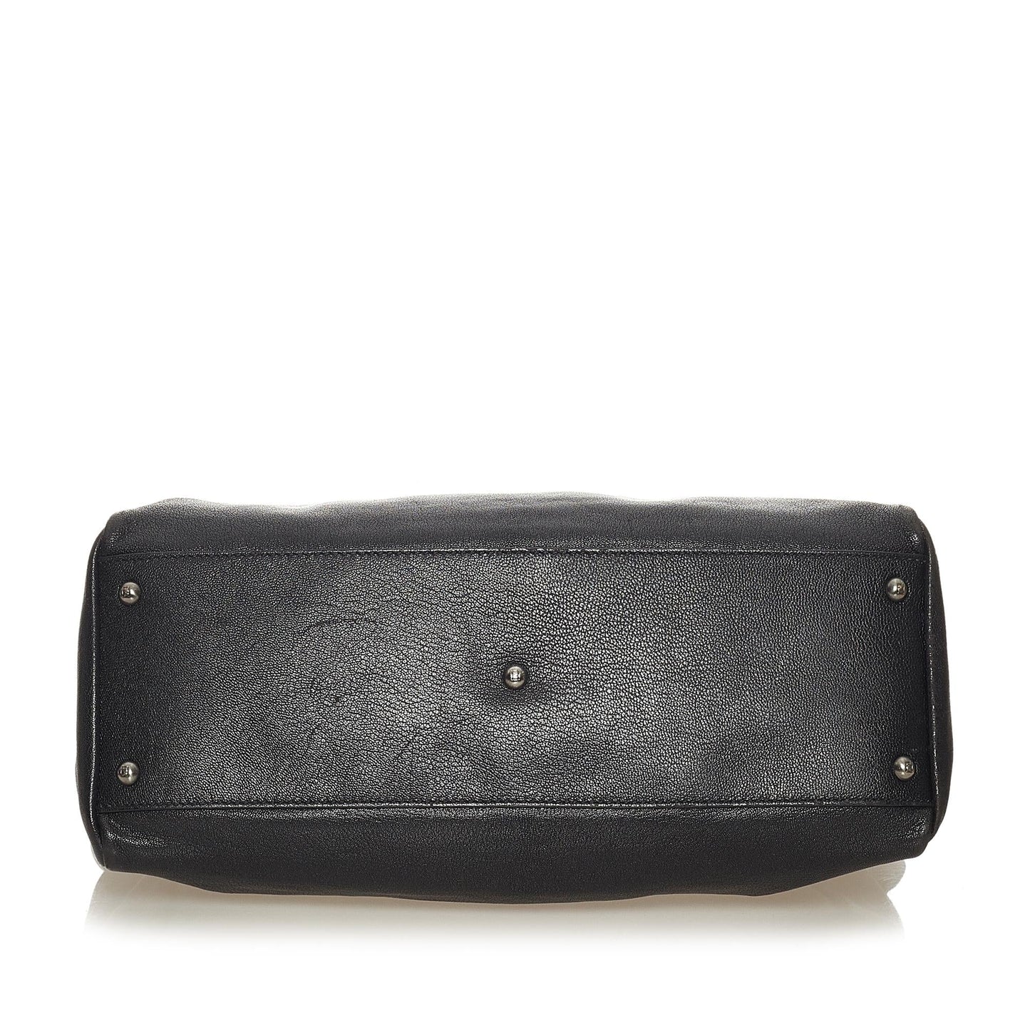 Luxury FendiPeekaboo Leather Satchel (SHG-27736)