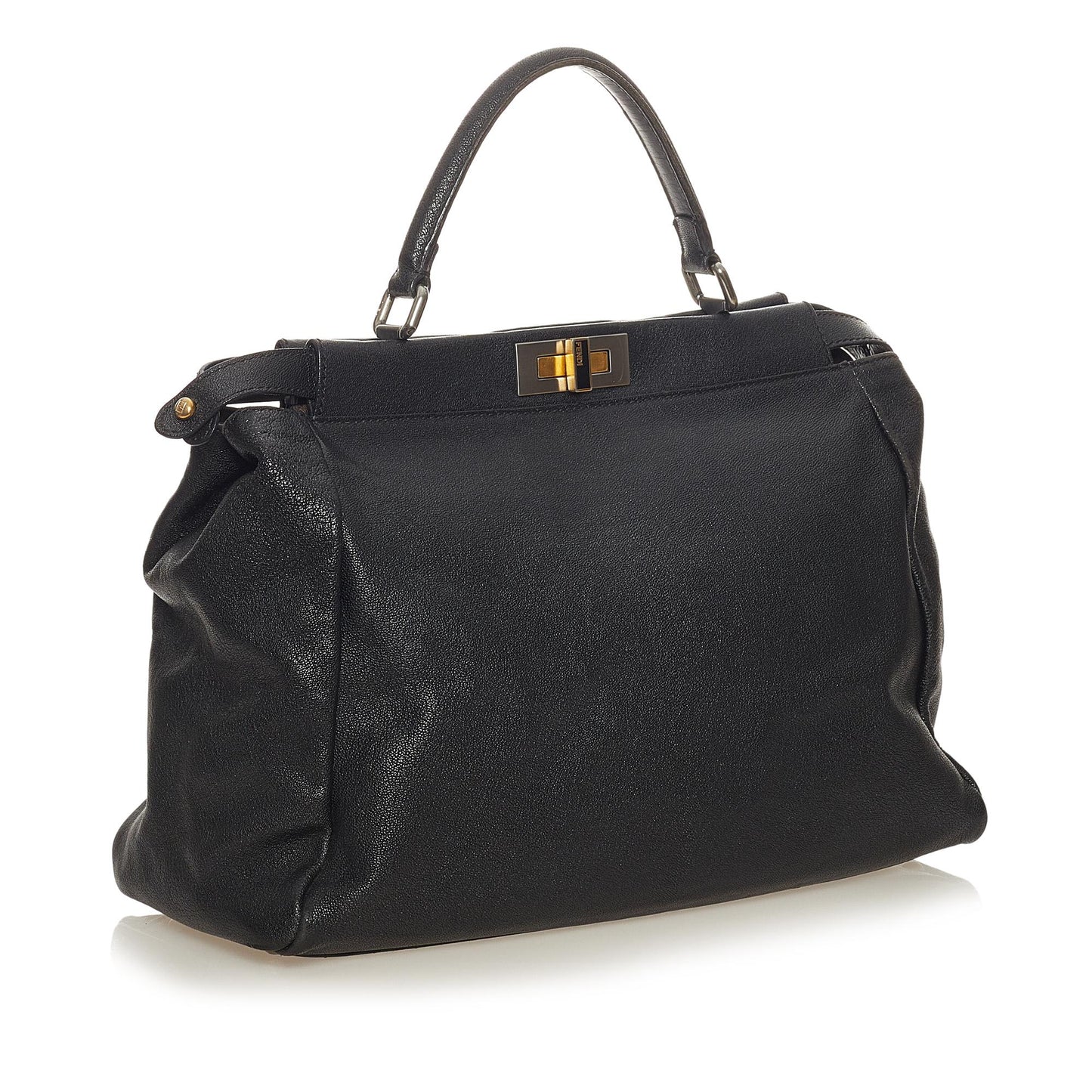 Luxury FendiPeekaboo Leather Satchel (SHG-27736)