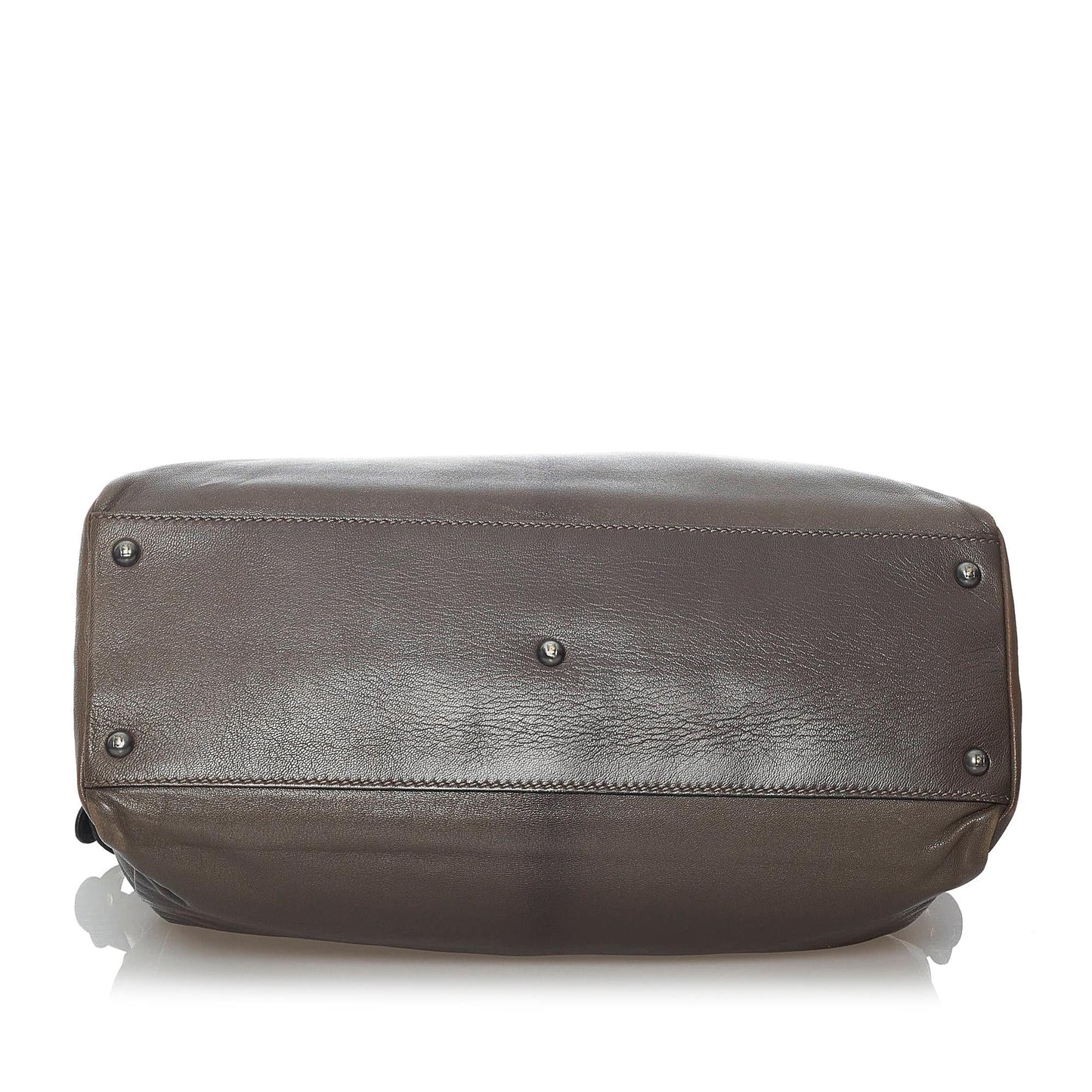 Luxury FendiPeekaboo Leather Satchel (SHG-30047)