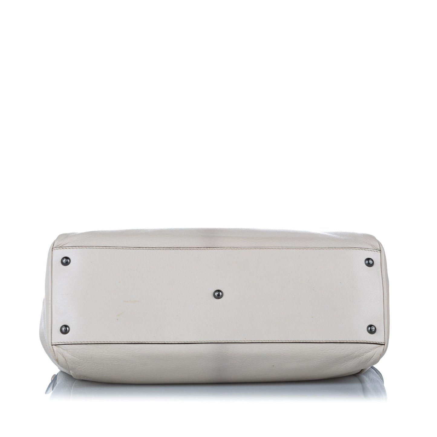 Luxury FendiPeekaboo Leather Satchel (SHG-32335)