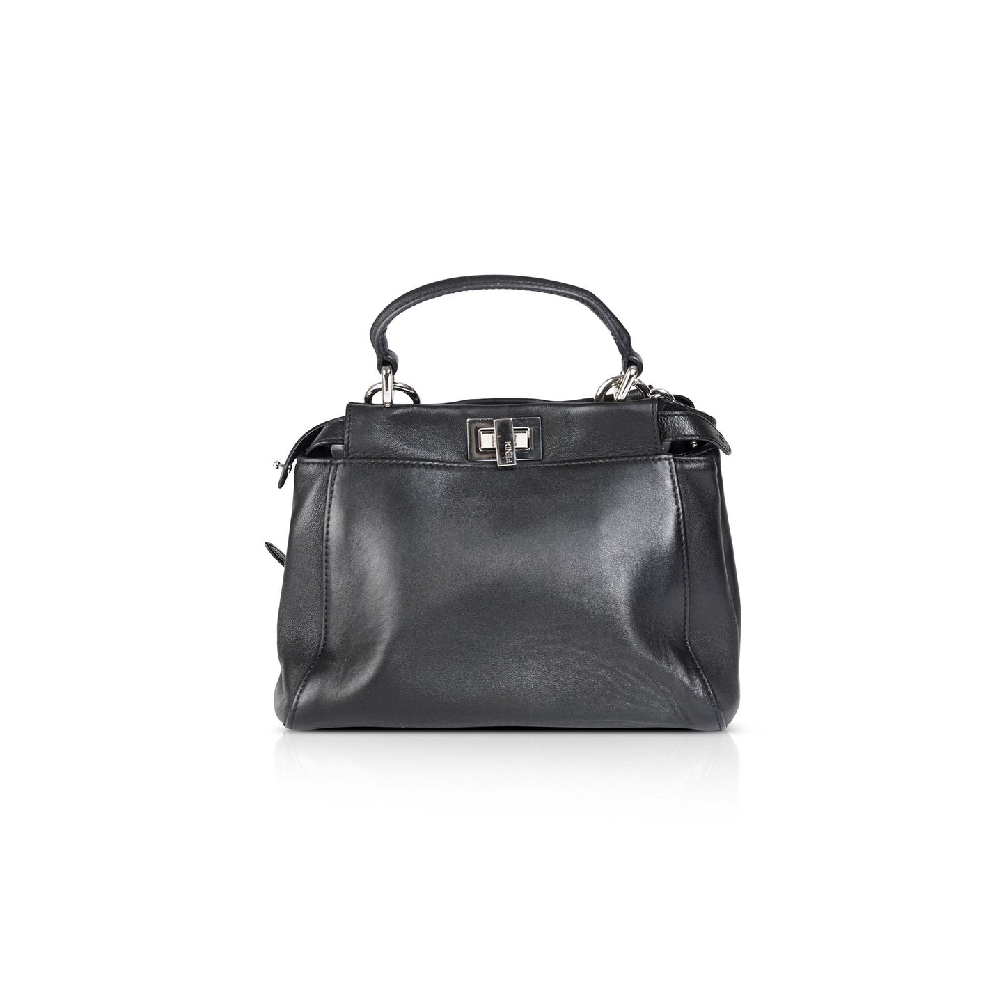 Fendi Peekaboo Mini Monster Eyes Satchel Bag
