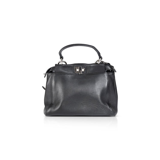 Fendi Peekaboo Mini Monster Eyes Satchel Bag
