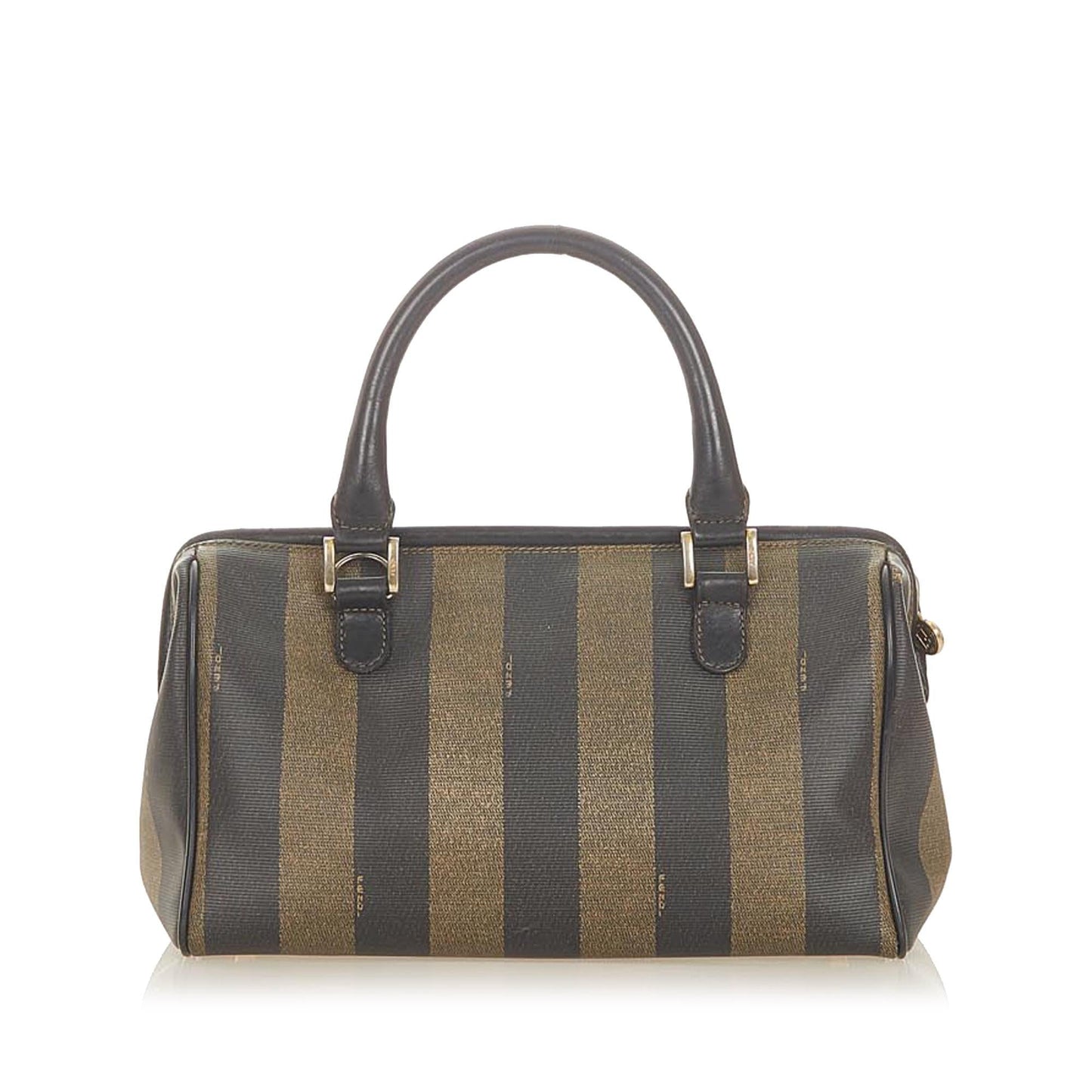 Luxury FendiPequin Canvas Handbag (SHG-31689)