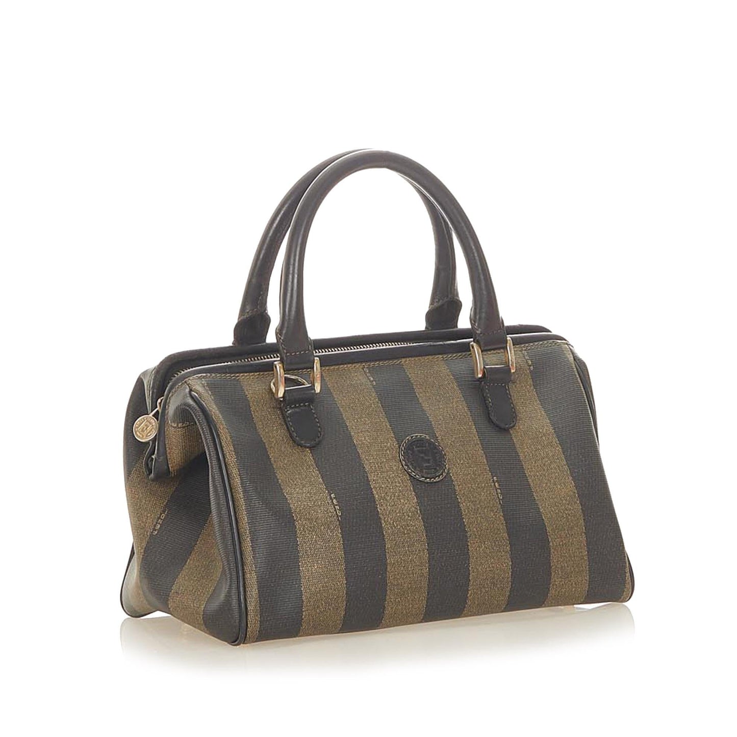 Luxury FendiPequin Canvas Handbag (SHG-31689)