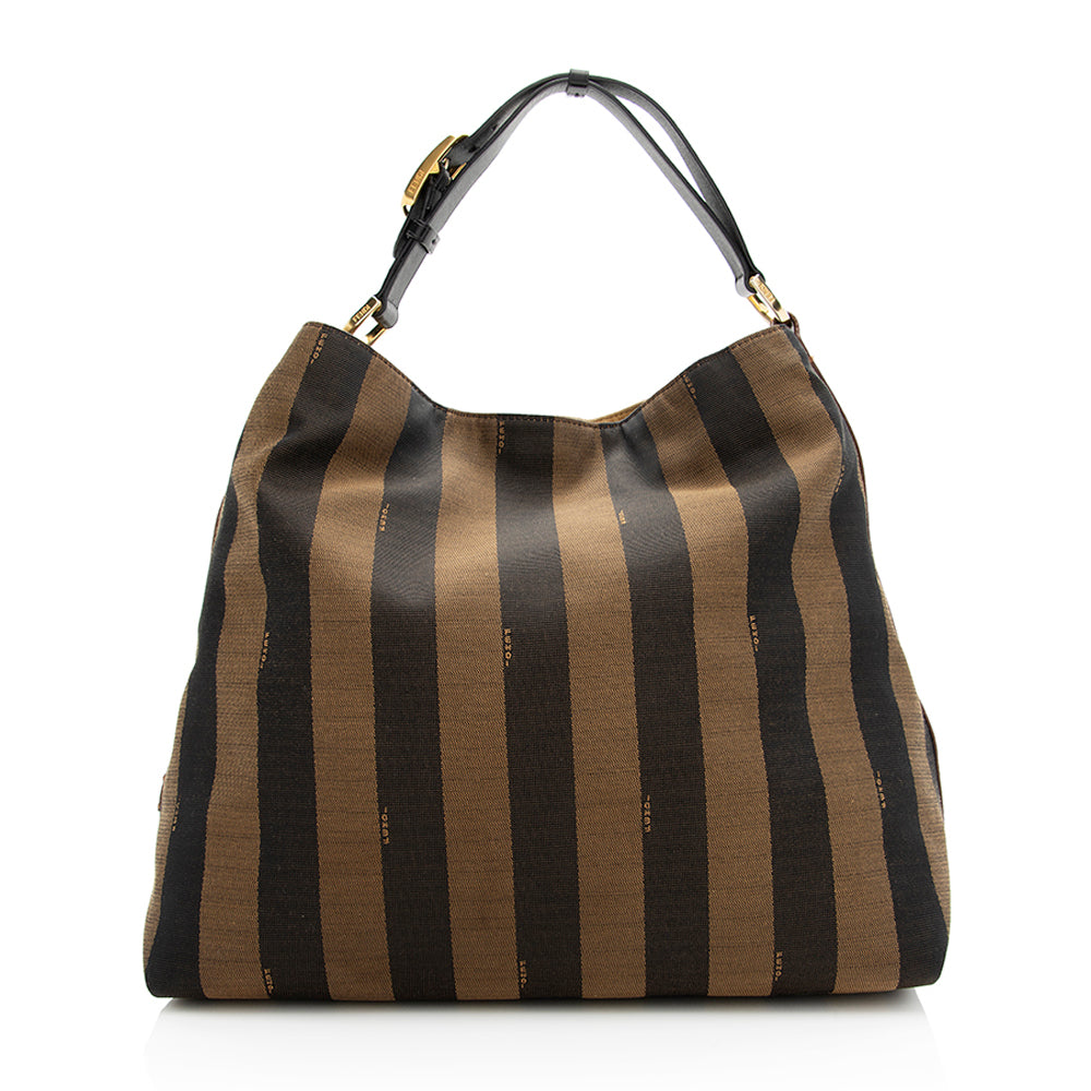 Luxury FendiPequin Canvas Hobo (SHF-19787)