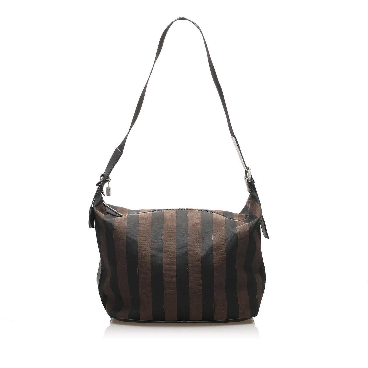 Luxury FendiPequin Canvas Shoulder Bag (SHG-11396)