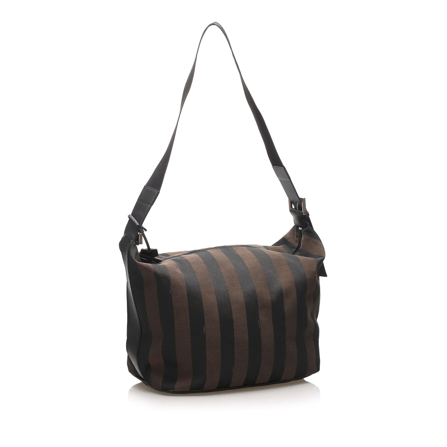 Luxury FendiPequin Canvas Shoulder Bag (SHG-11396)