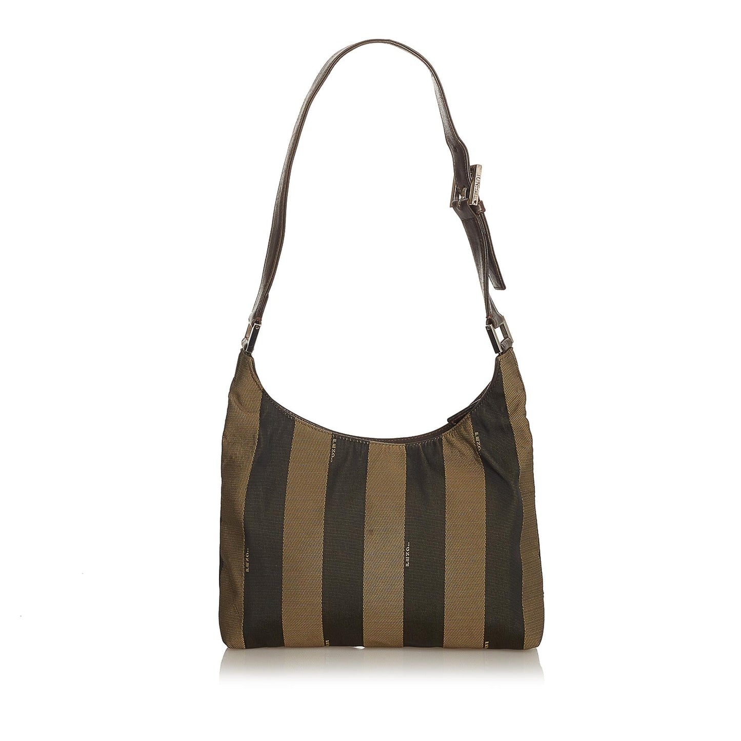 Luxury FendiPequin Canvas Shoulder Bag (SHG-25160)