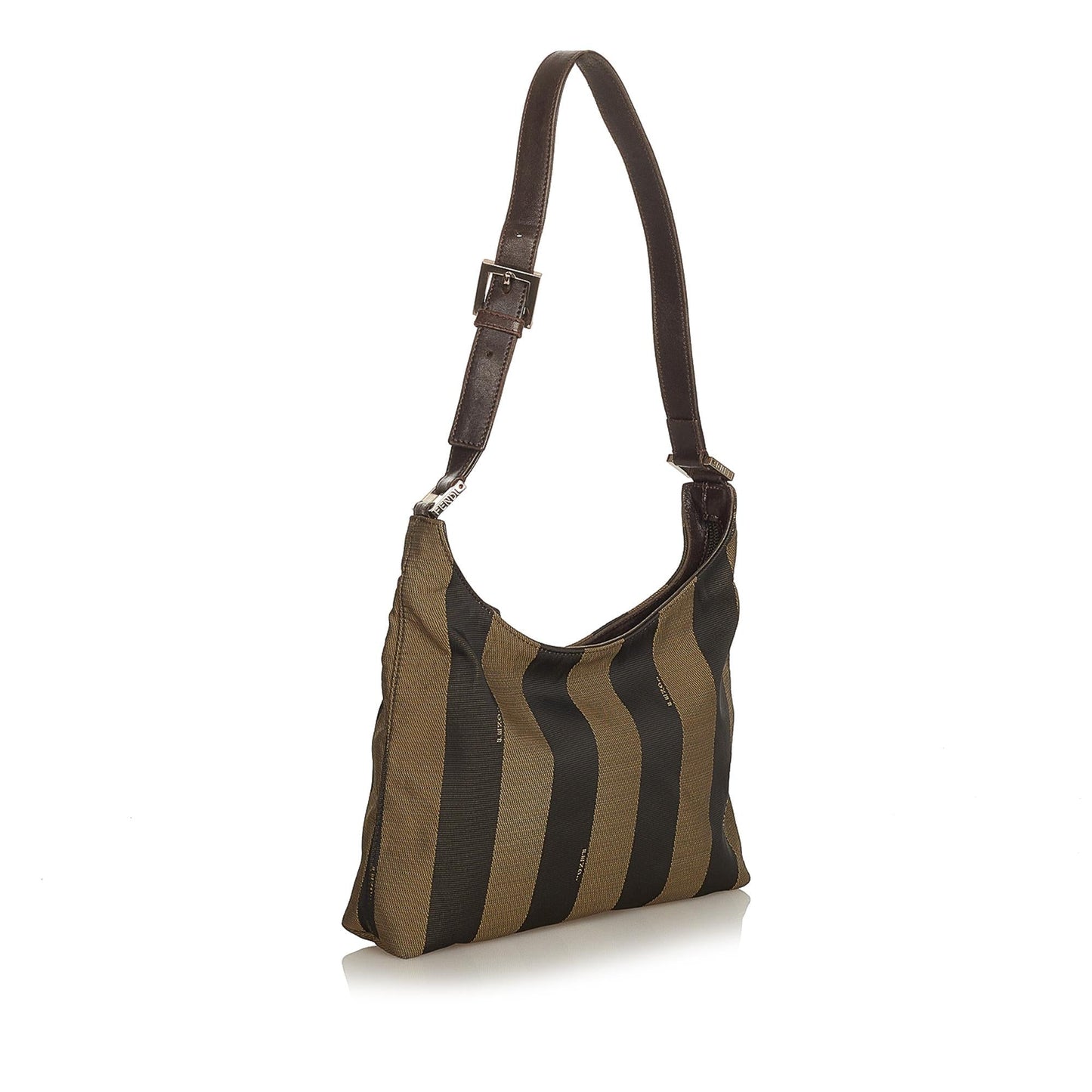 Luxury FendiPequin Canvas Shoulder Bag (SHG-25160)