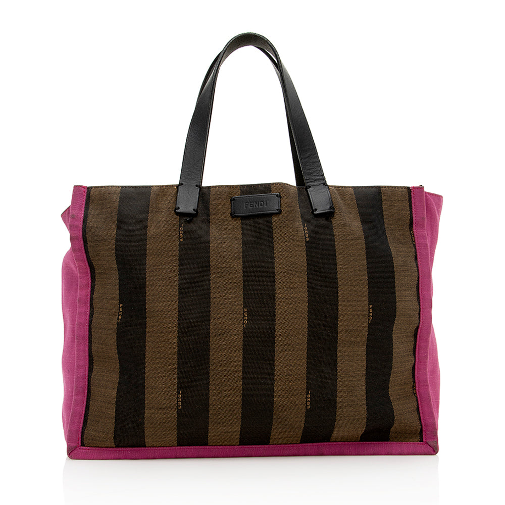 Luxury FendiPequin Canvas Tote (SHF-16461)