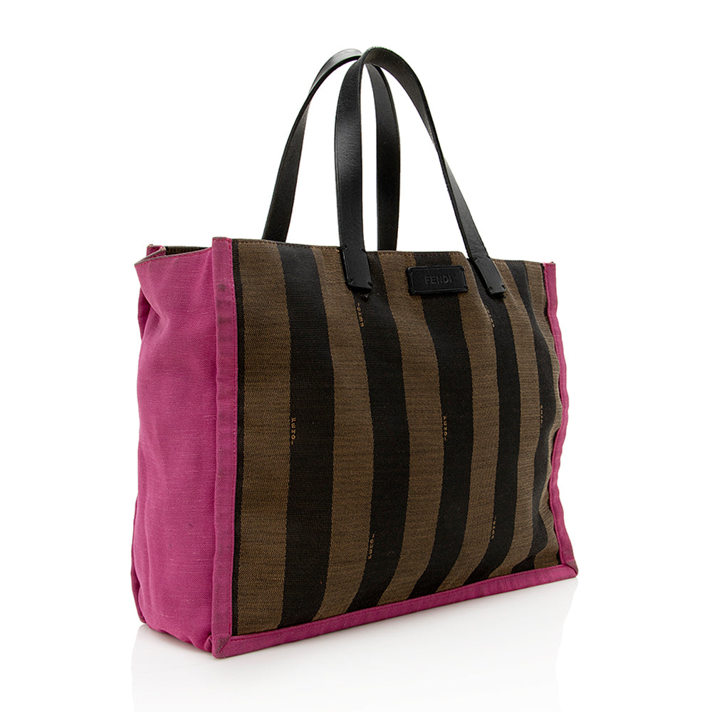 Luxury FendiPequin Canvas Tote (SHF-16461)