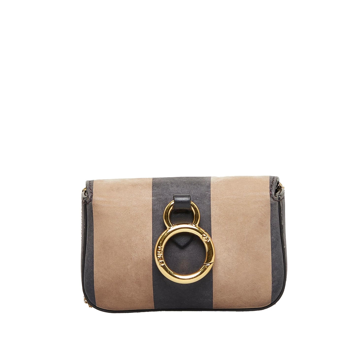 Luxury FendiPequin Nano Baguette (SHG-RtCldH)