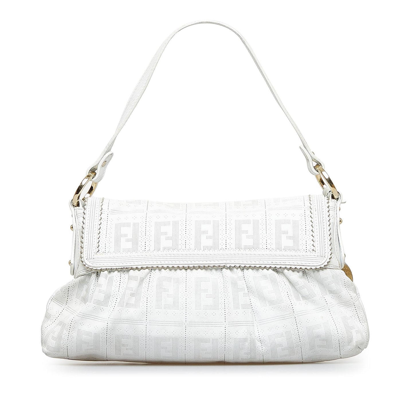 Luxury FendiPerforated Chef Hobo (SHG-wMf4Yt)