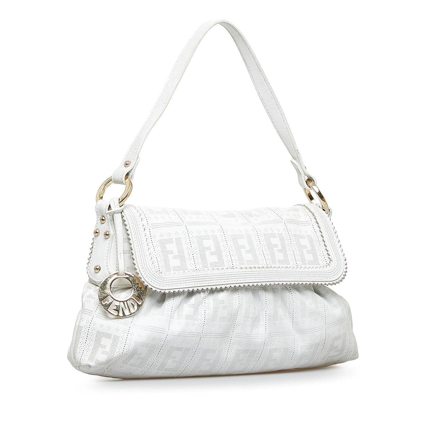 Luxury FendiPerforated Chef Hobo (SHG-wMf4Yt)