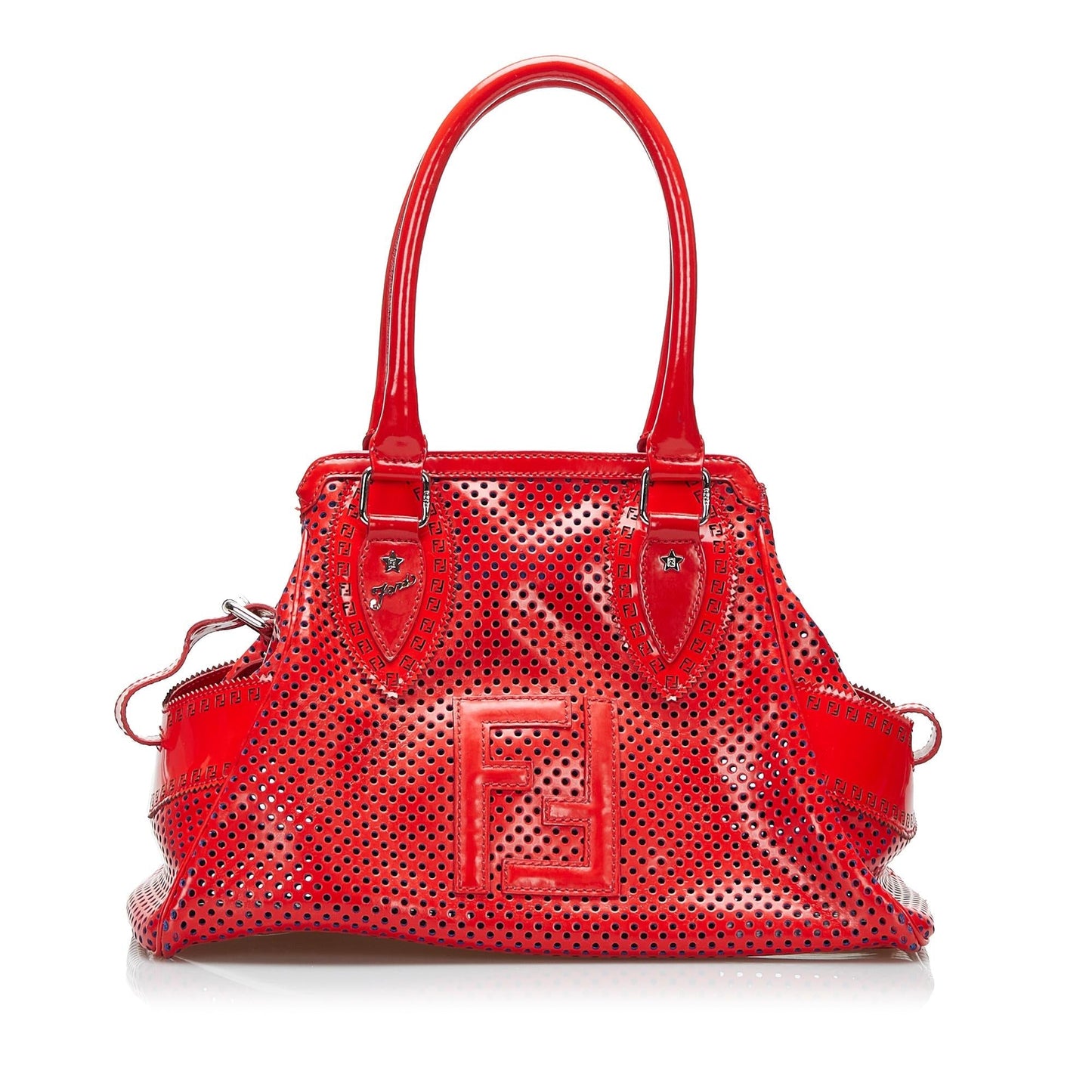 Luxury FendiPerforated De Jour Handbag (SHG-sVcL4M)