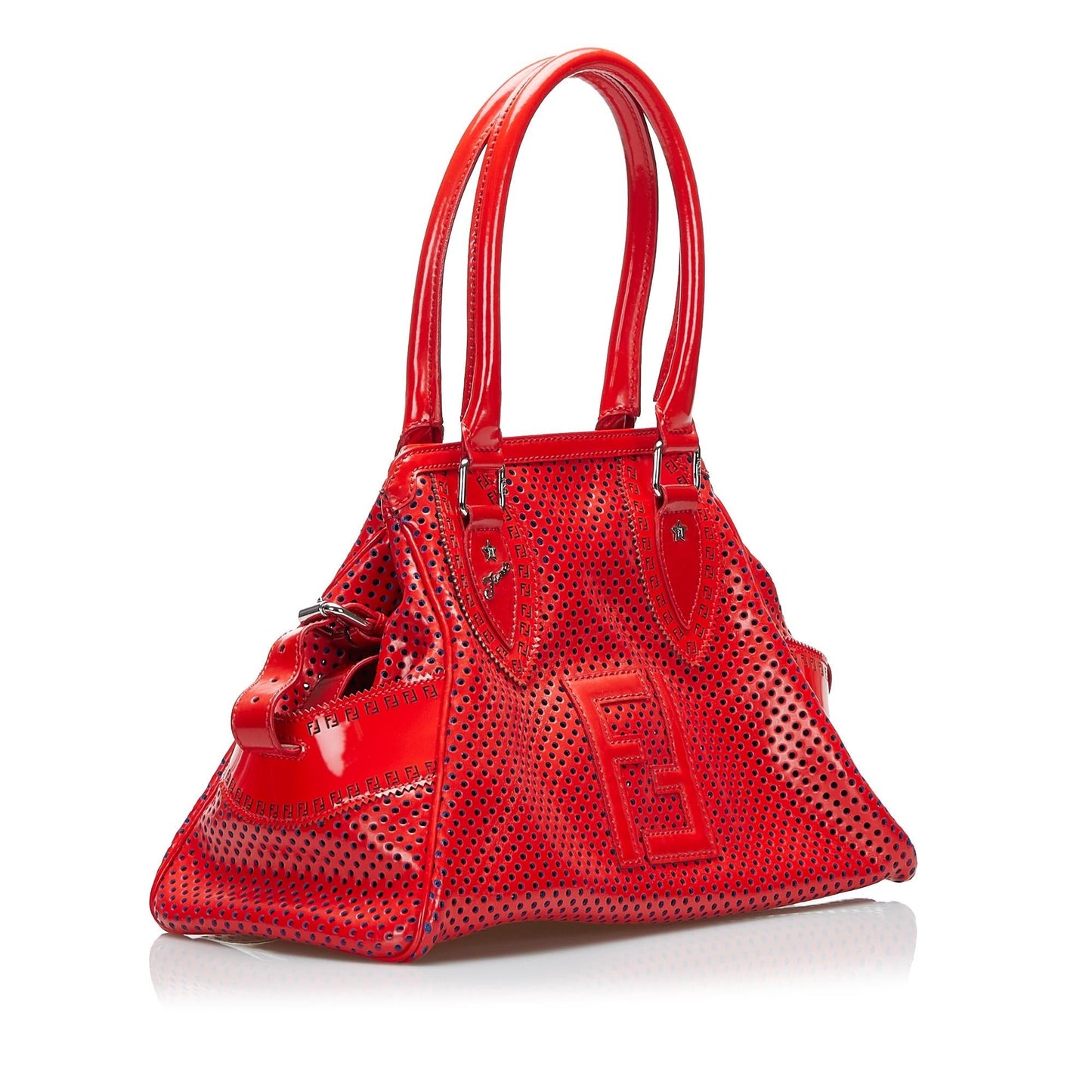 Luxury FendiPerforated De Jour Handbag (SHG-sVcL4M)