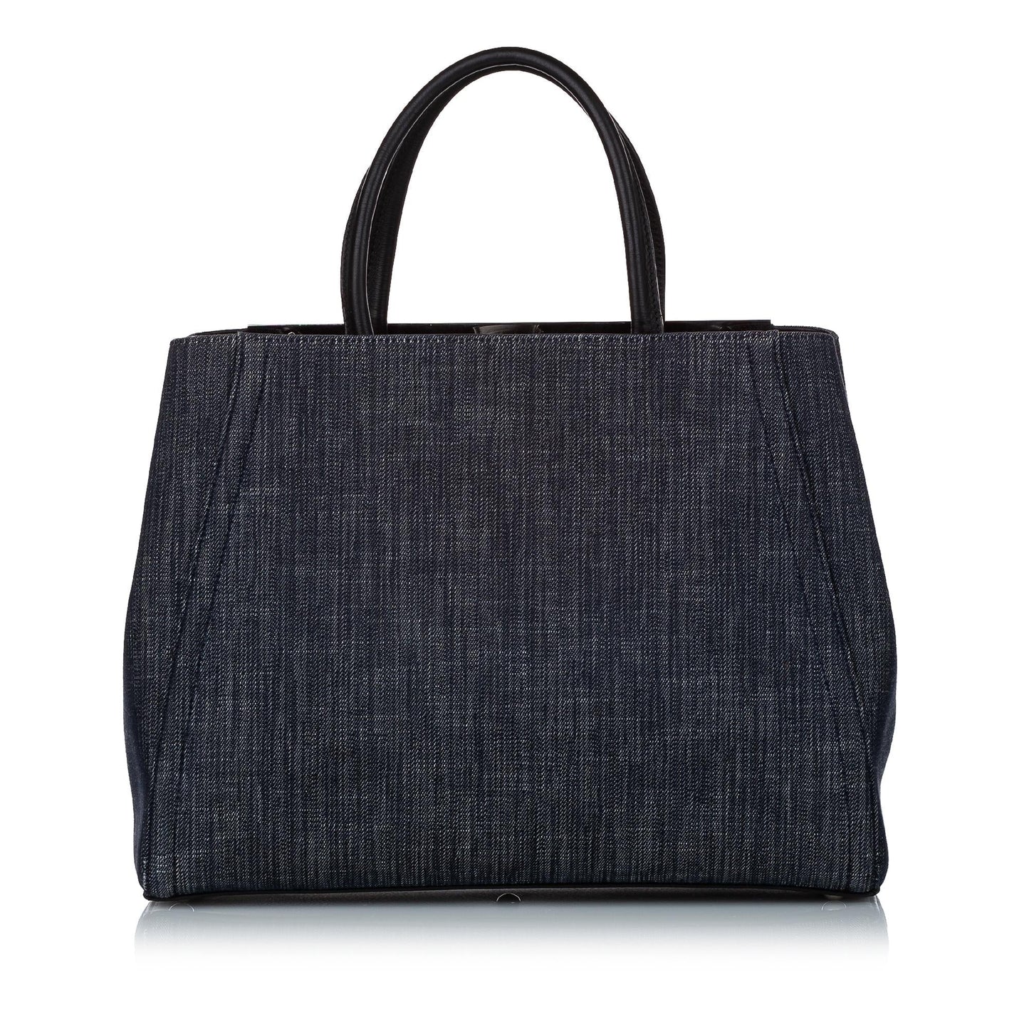 Luxury FendiPetit 2Jours Denim Satchel (SHG-29466)