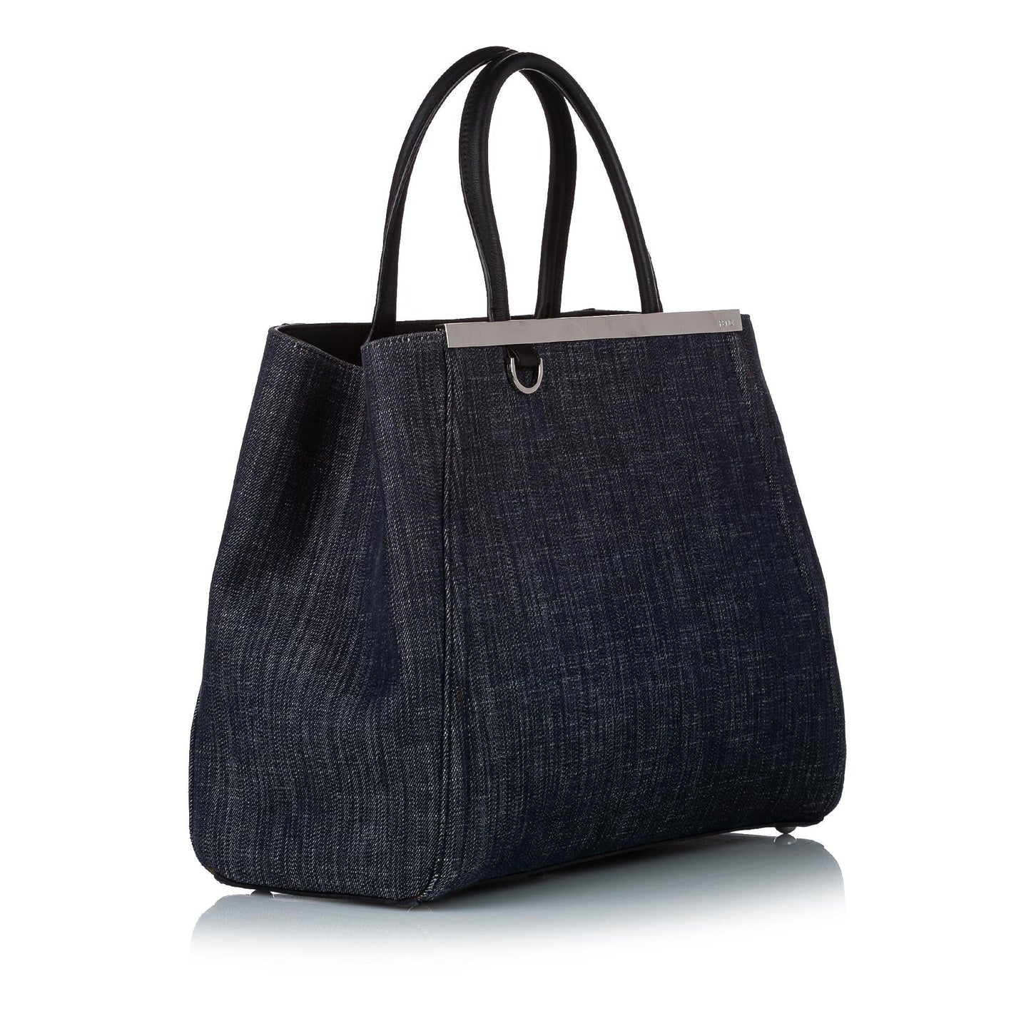 Luxury FendiPetit 2Jours Denim Satchel (SHG-29466)