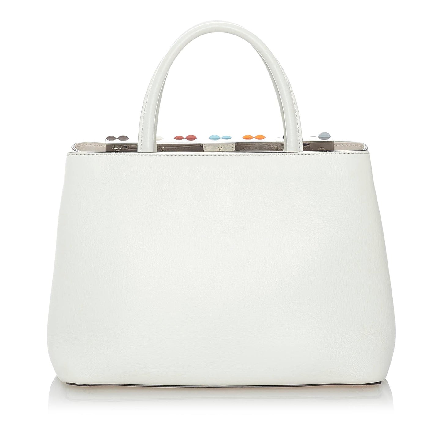 Luxury FendiPetit 2Jours Leather Satchel (SHG-30661)