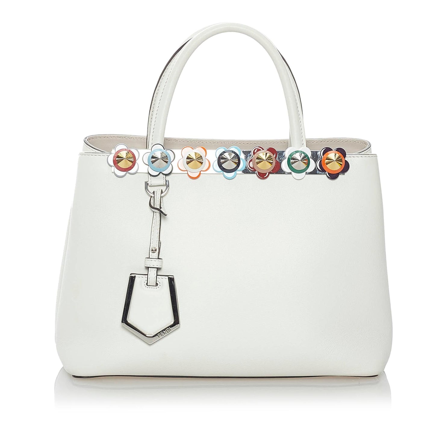 Luxury FendiPetit 2Jours Leather Satchel (SHG-30661)