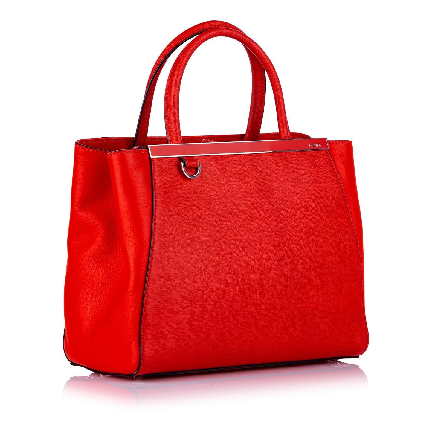 Luxury FendiPetit 2Jours Leather Satchel (SHG-32370)