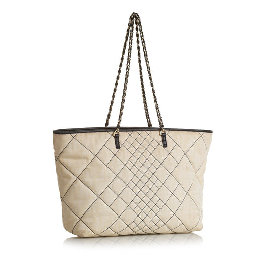Luxury FendiQuilted Zucca Tote (SHG-35093)