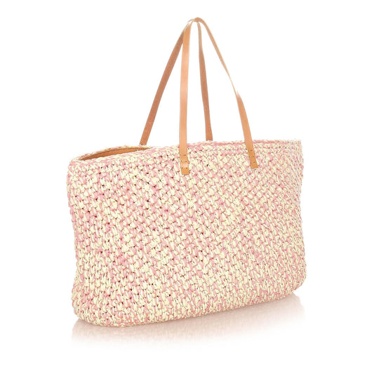 Luxury FendiRaffia Tote Bag (SHG-20578)