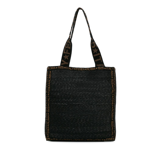 Luxury FendiRaffia Tote (SHG-jwWM2X)