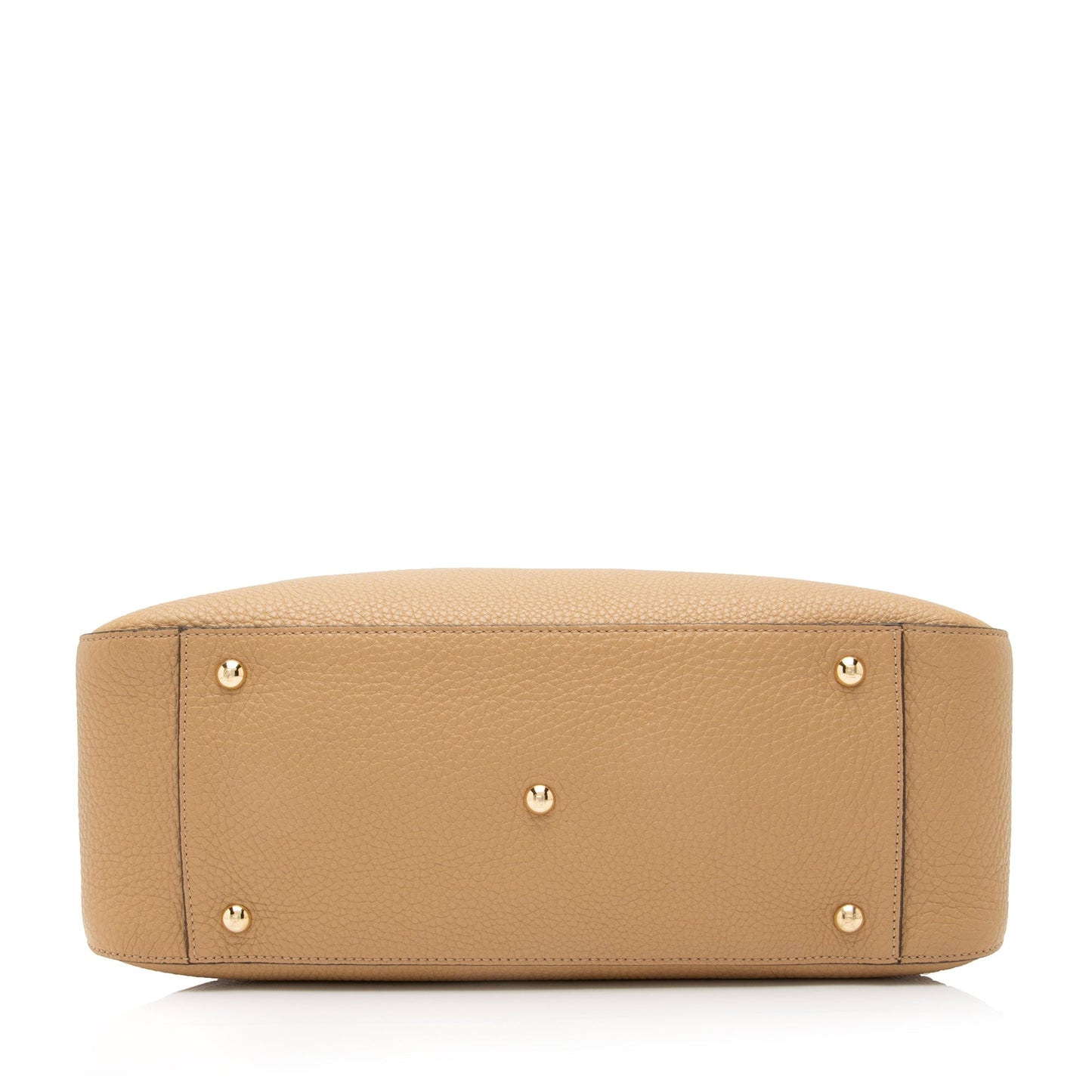 Luxury FendiCalfskin Romano Selleria FF Handle Medium Tote (SHF-23375)