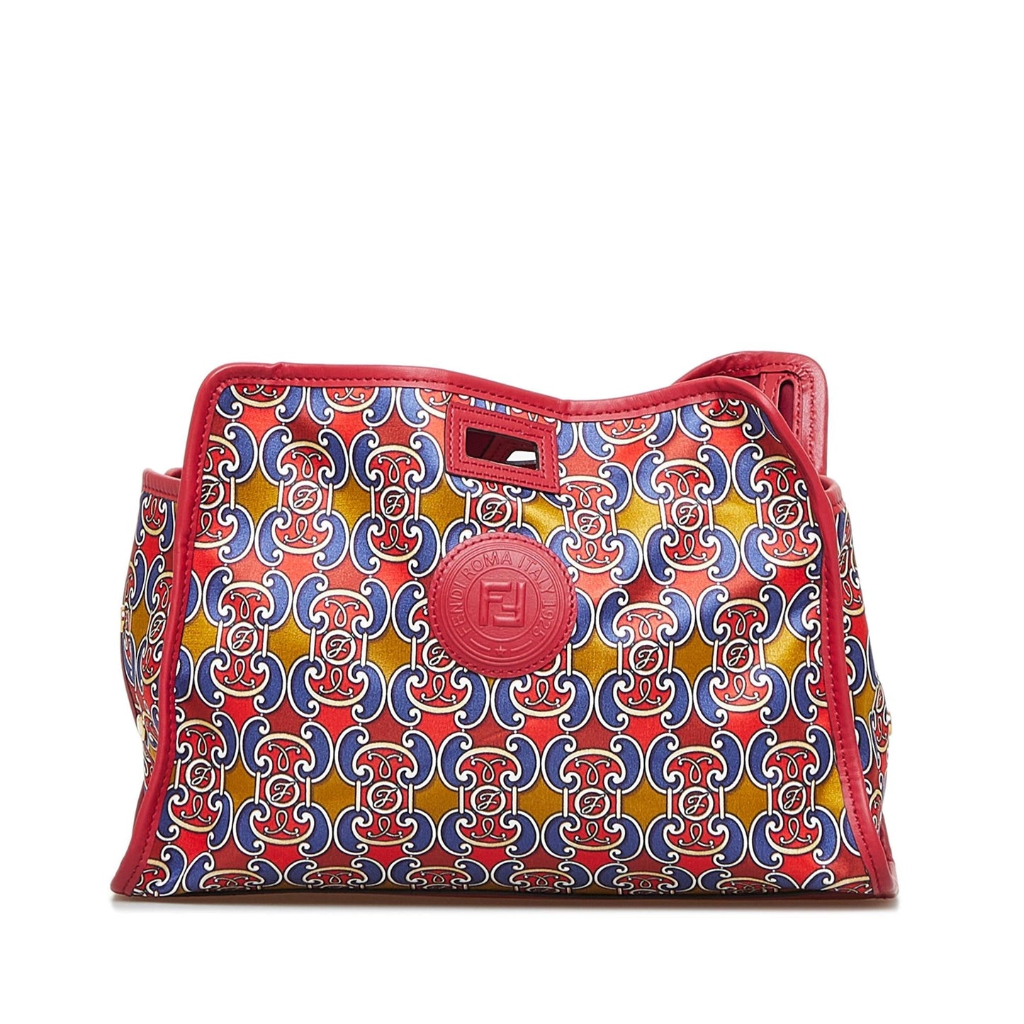 Luxury FendiRoyale Print Stamp Patch Runaway Handbag (SHG-oVEycY)