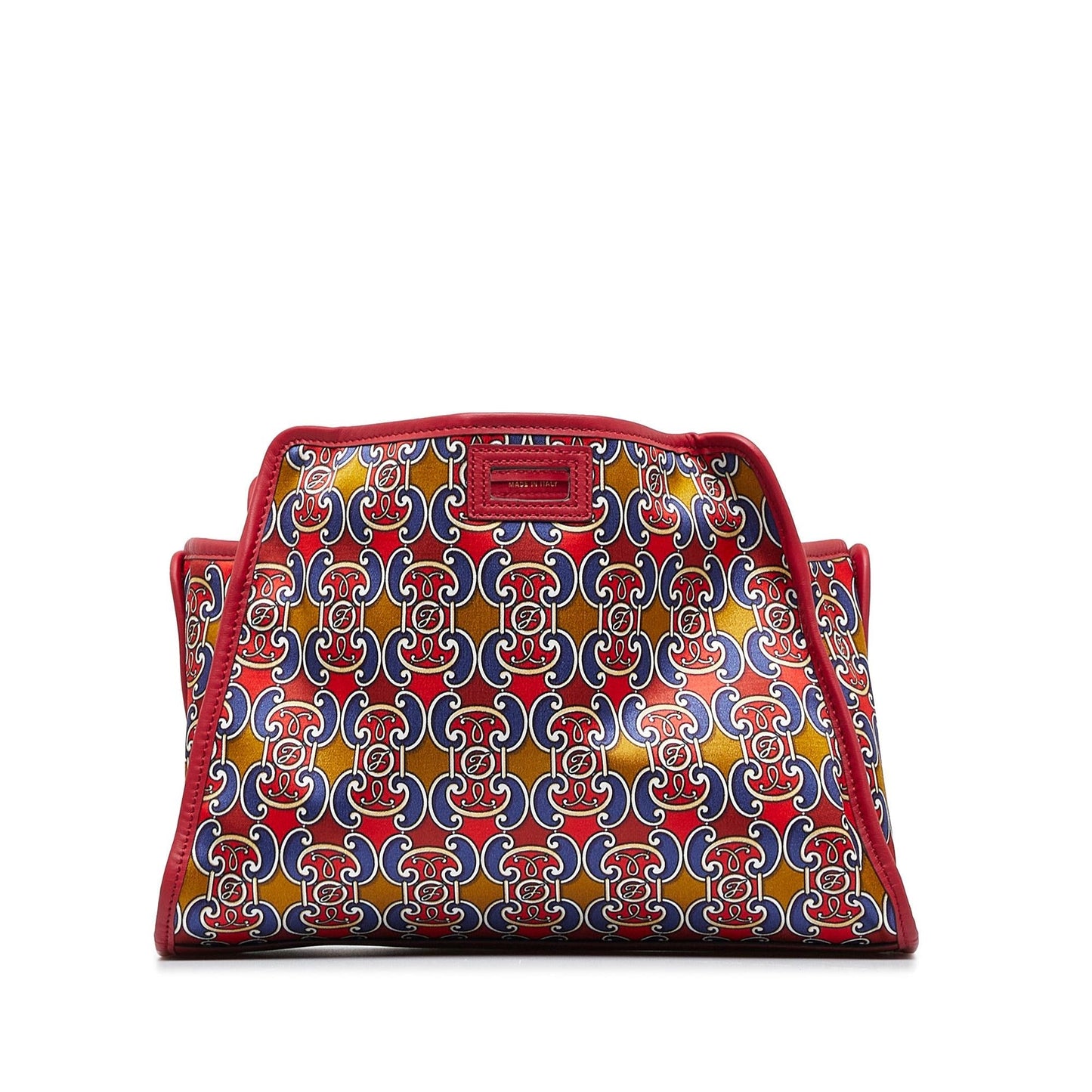 Luxury FendiRoyale Print Stamp Patch Runaway Handbag (SHG-ssvDBS)