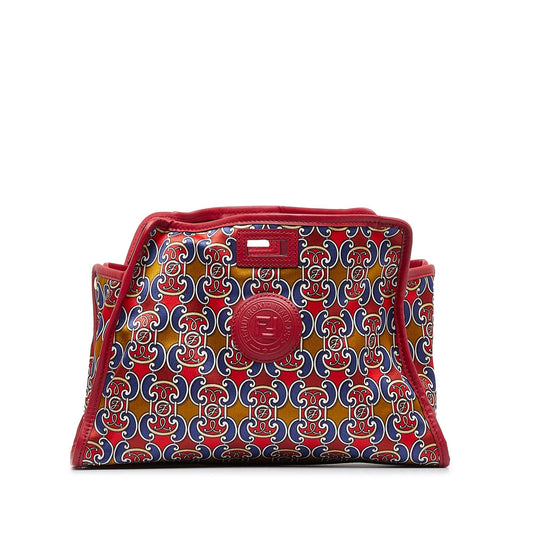 Luxury FendiRoyale Print Stamp Patch Runaway Handbag (SHG-ssvDBS)