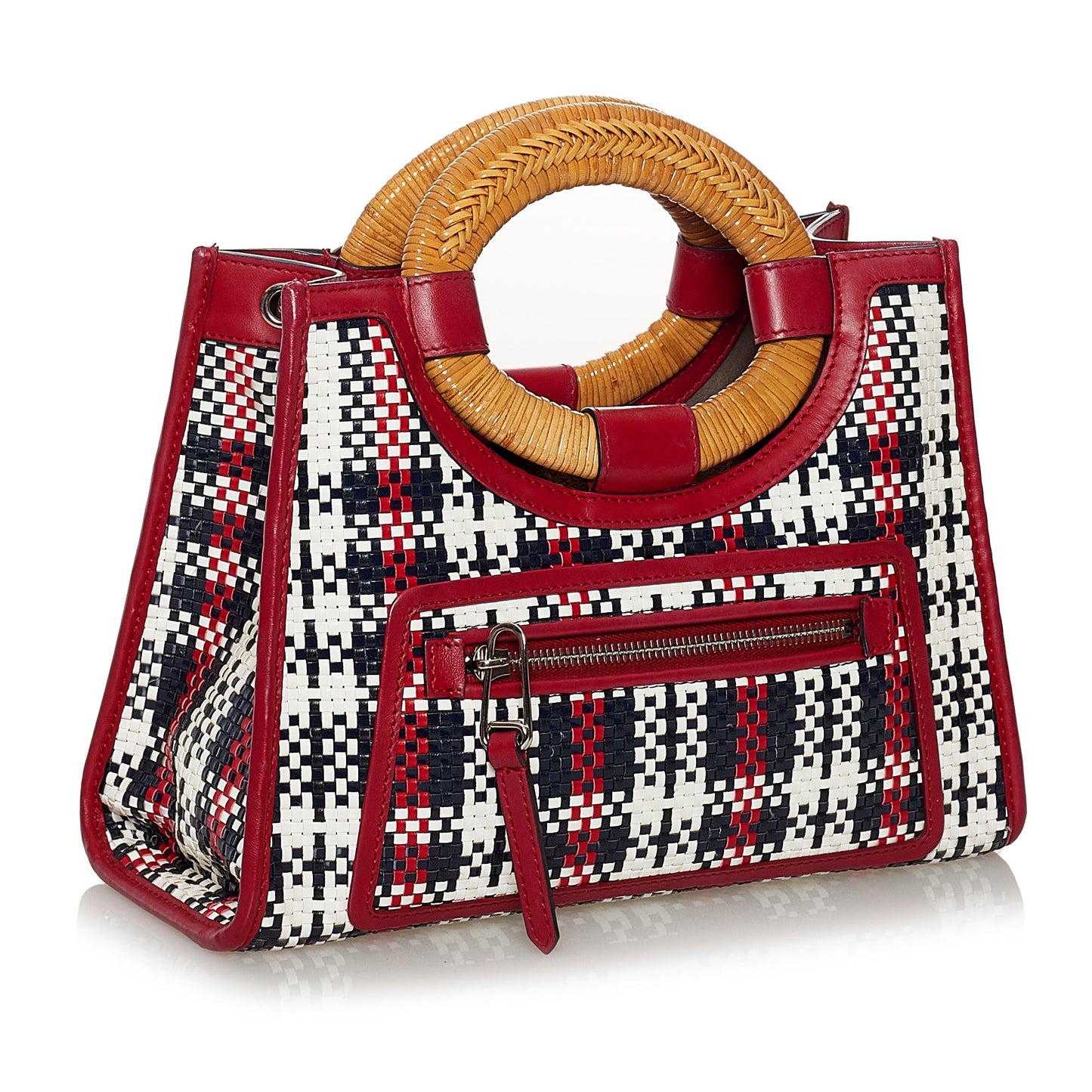 Luxury FendiRunaway Tartan Plaid Satchel (SHG-33225)