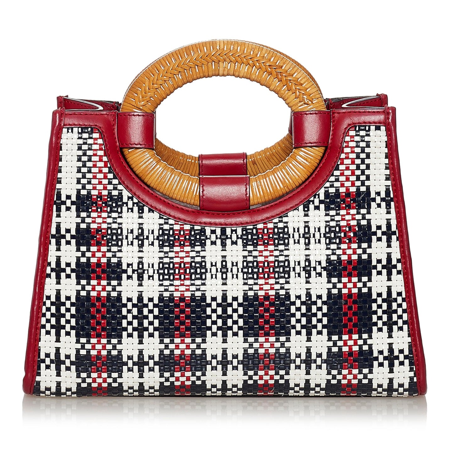 Luxury FendiRunaway Tartan Plaid Satchel (SHG-37576)