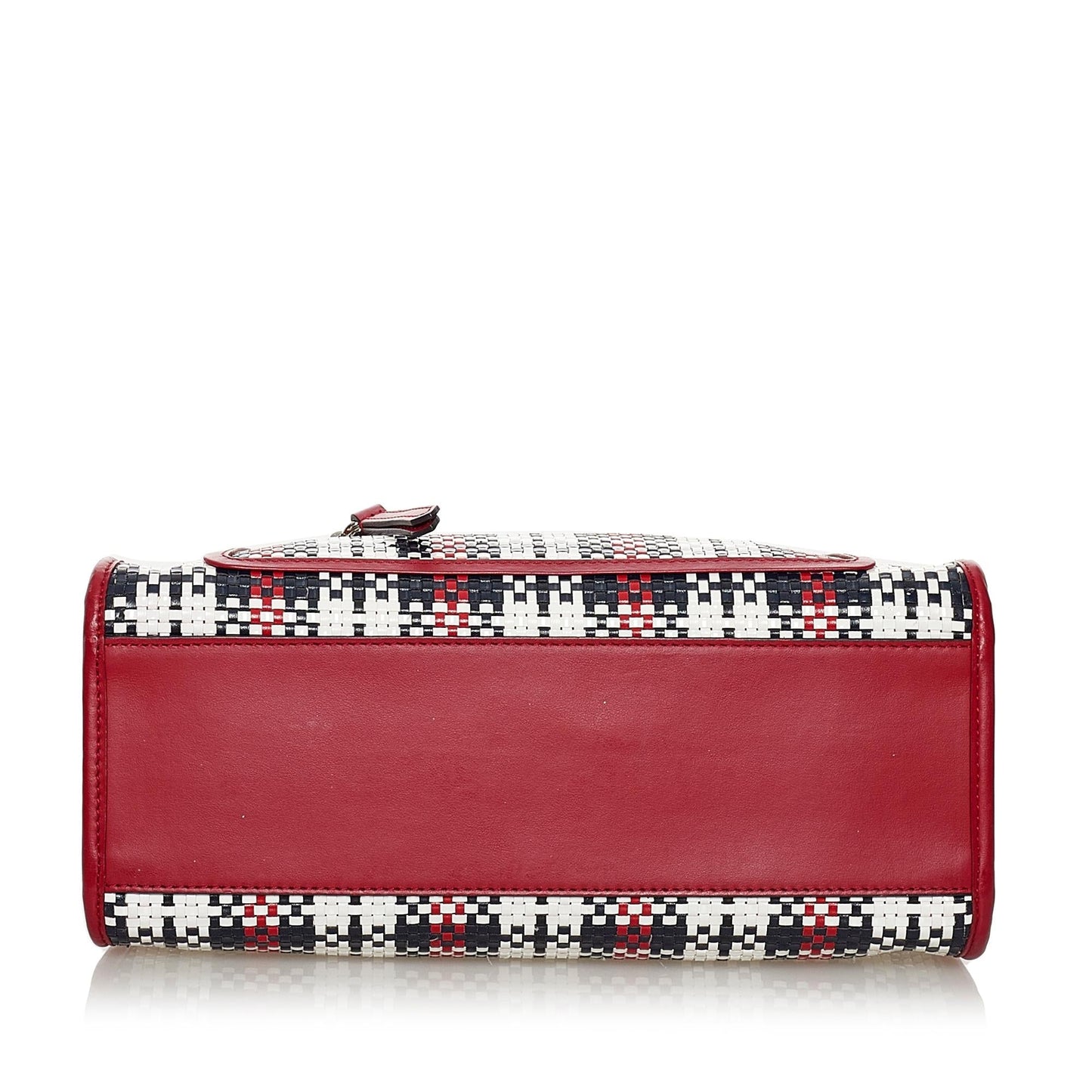 Luxury FendiRunaway Tartan Plaid Satchel (SHG-37576)