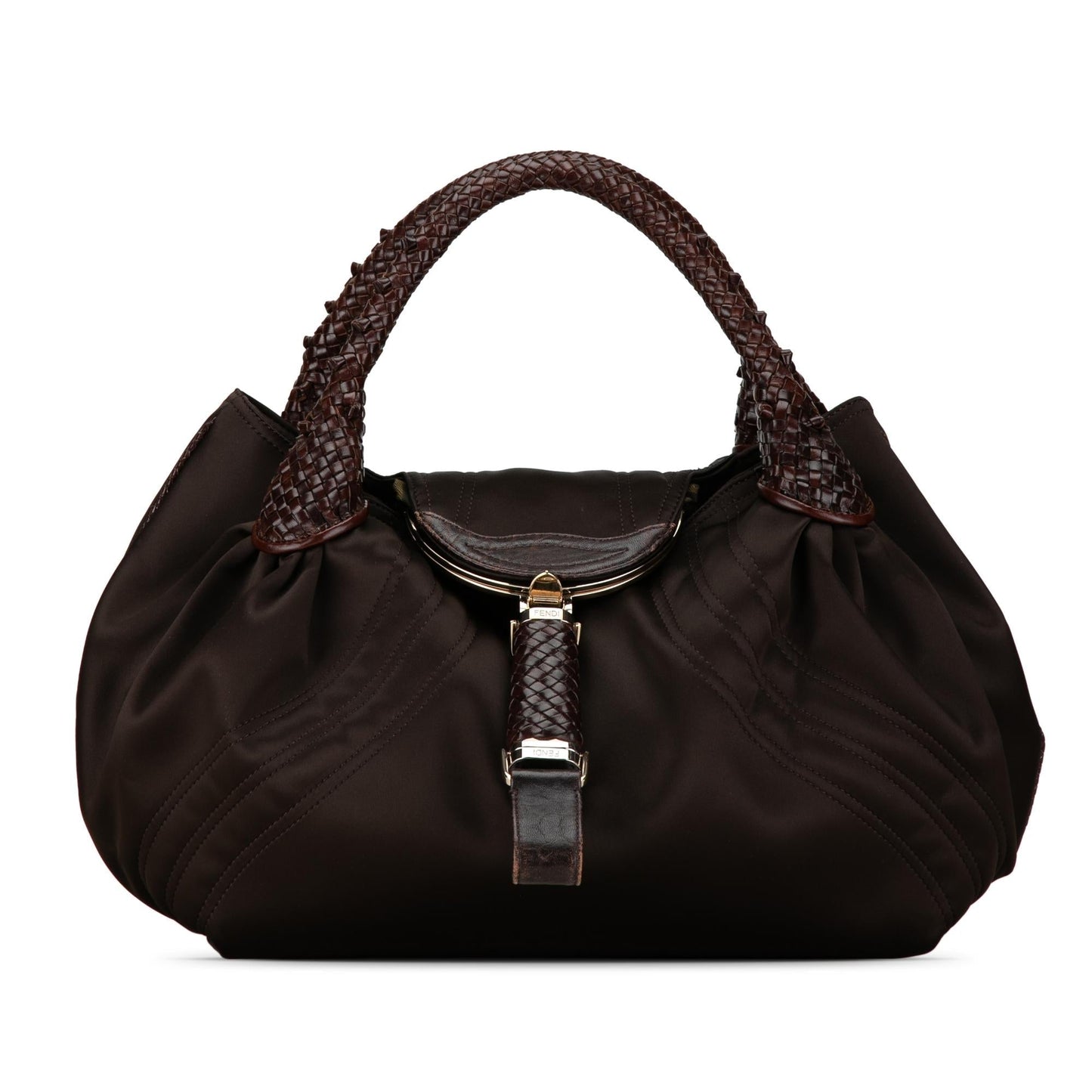 Luxury FendiSatin Spy Handbag (SHG-BT9epf)