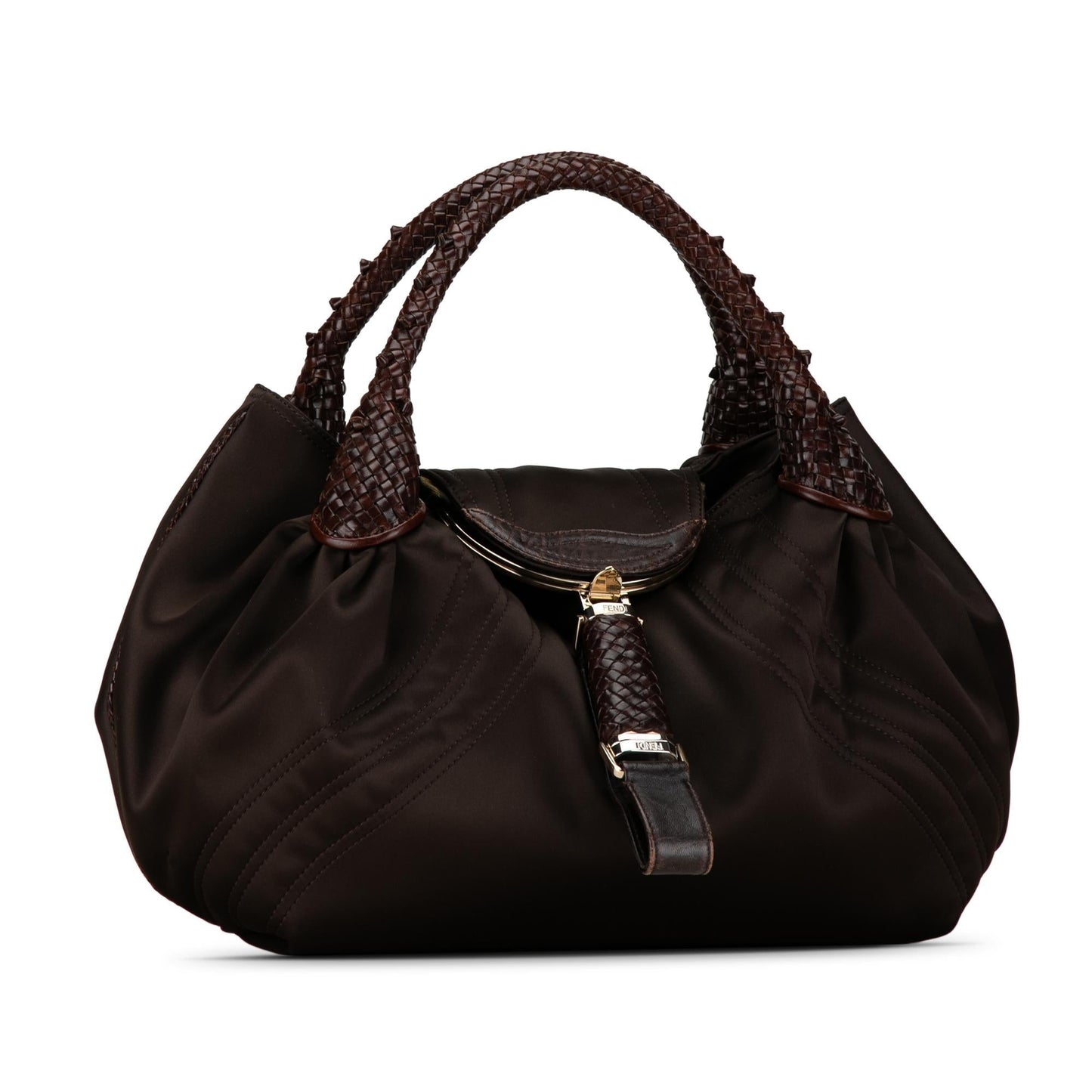 Luxury FendiSatin Spy Handbag (SHG-BT9epf)