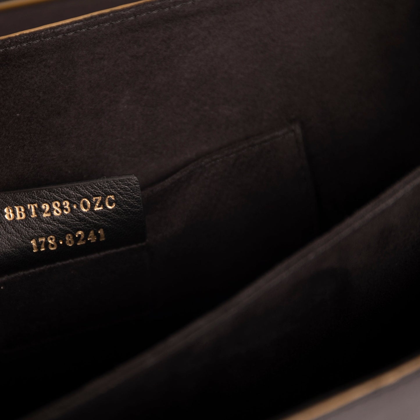 Fendi Scalloped Studded Kan I Shoulder Bag