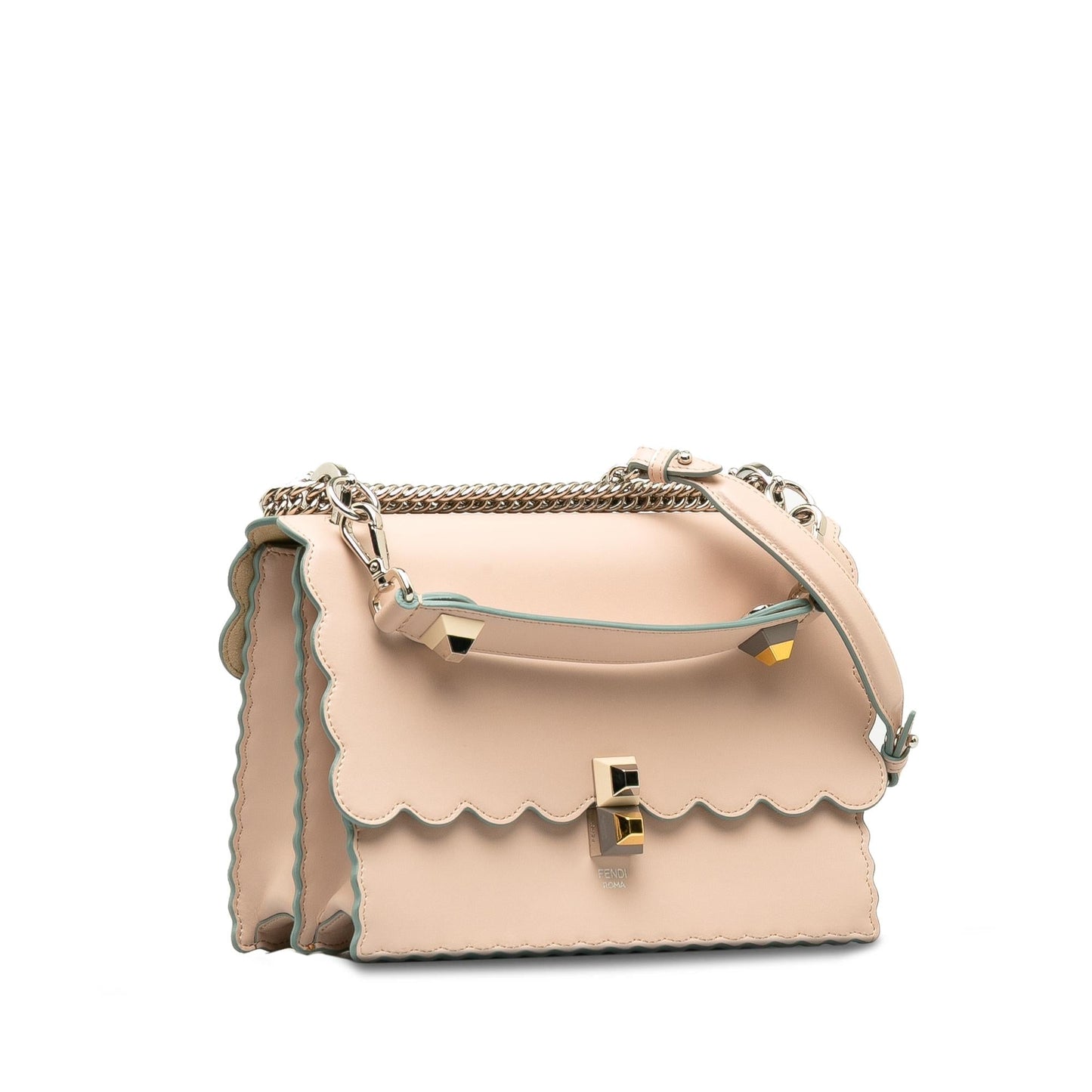 Luxury FendiScalloped Studded Kan I (SHG-ihHz6S)