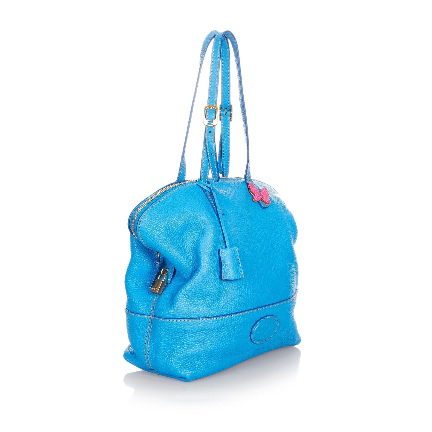 Luxury FendiSelleria 2Bag Leather Shoulder Bag (SHG-31759)