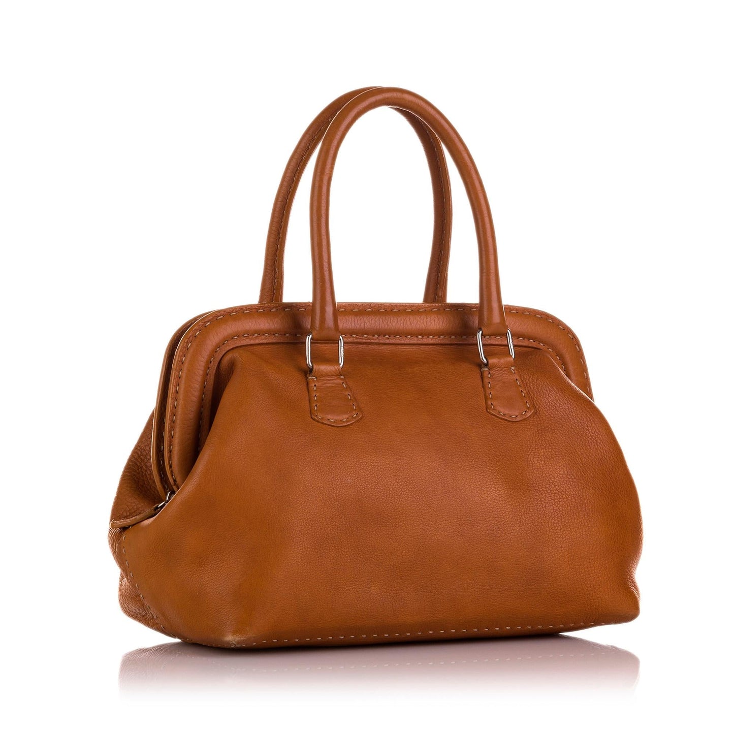 Luxury FendiSelleria Adele Frame Handbag (SHG-36829)