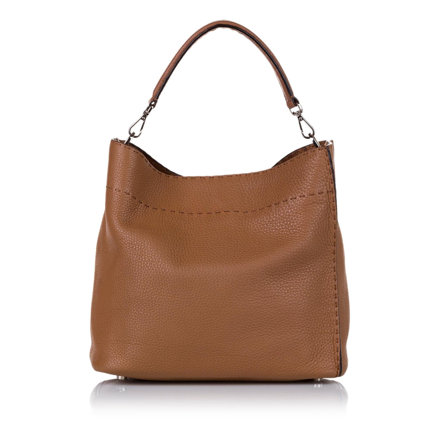 Luxury FendiSelleria Anna Leather Satchel (SHG-34826)