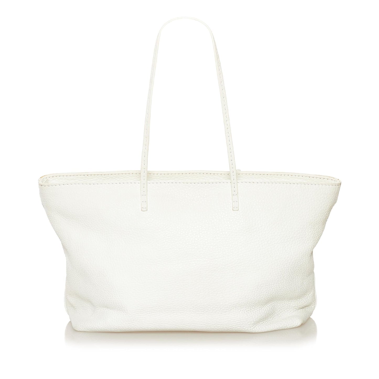 Luxury FendiSelleria Embossed Leather Tote Bag (SHG-34464)