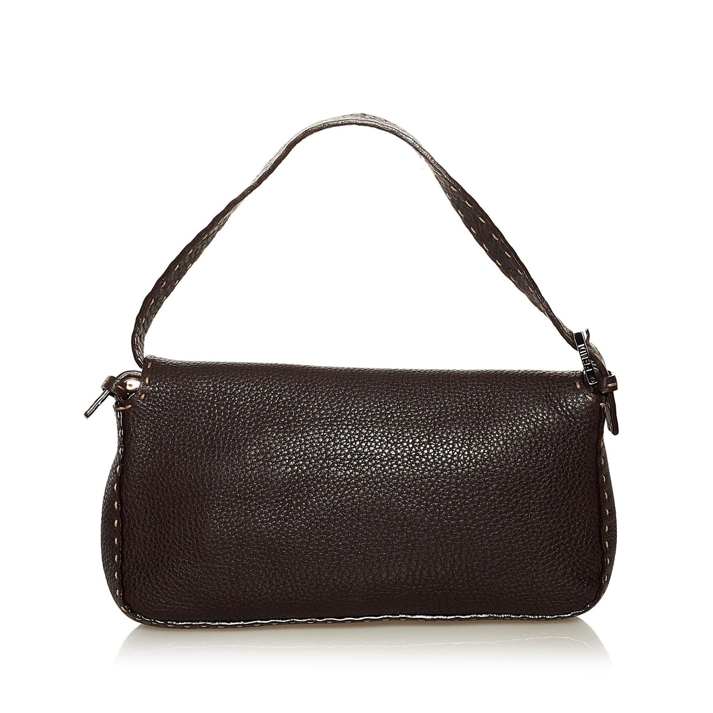 Luxury FendiSelleria Leather Baguette (SHG-34890)