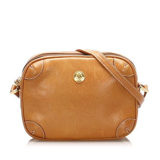 Luxury FendiSelleria Leather Crossbody Bag (SHG-11835)