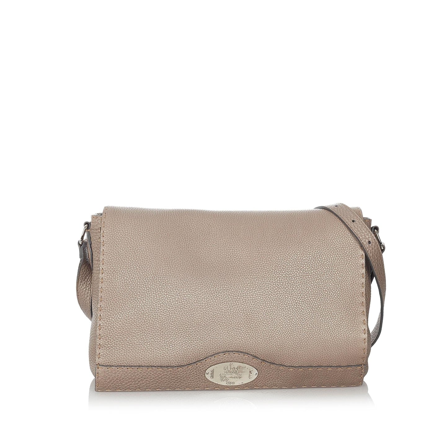Luxury FendiSelleria Leather Crossbody Bag (SHG-33789)
