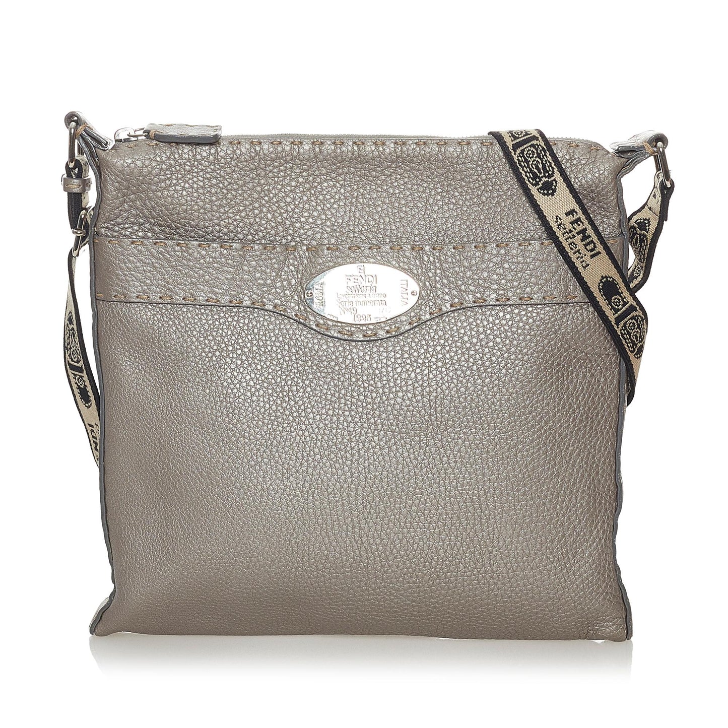 Luxury FendiSelleria Leather Crossbody Bag (SHG-33986)
