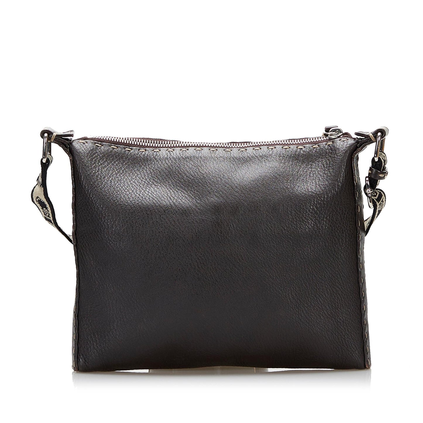 Luxury FendiSelleria Leather Crossbody Bag (SHG-36824)