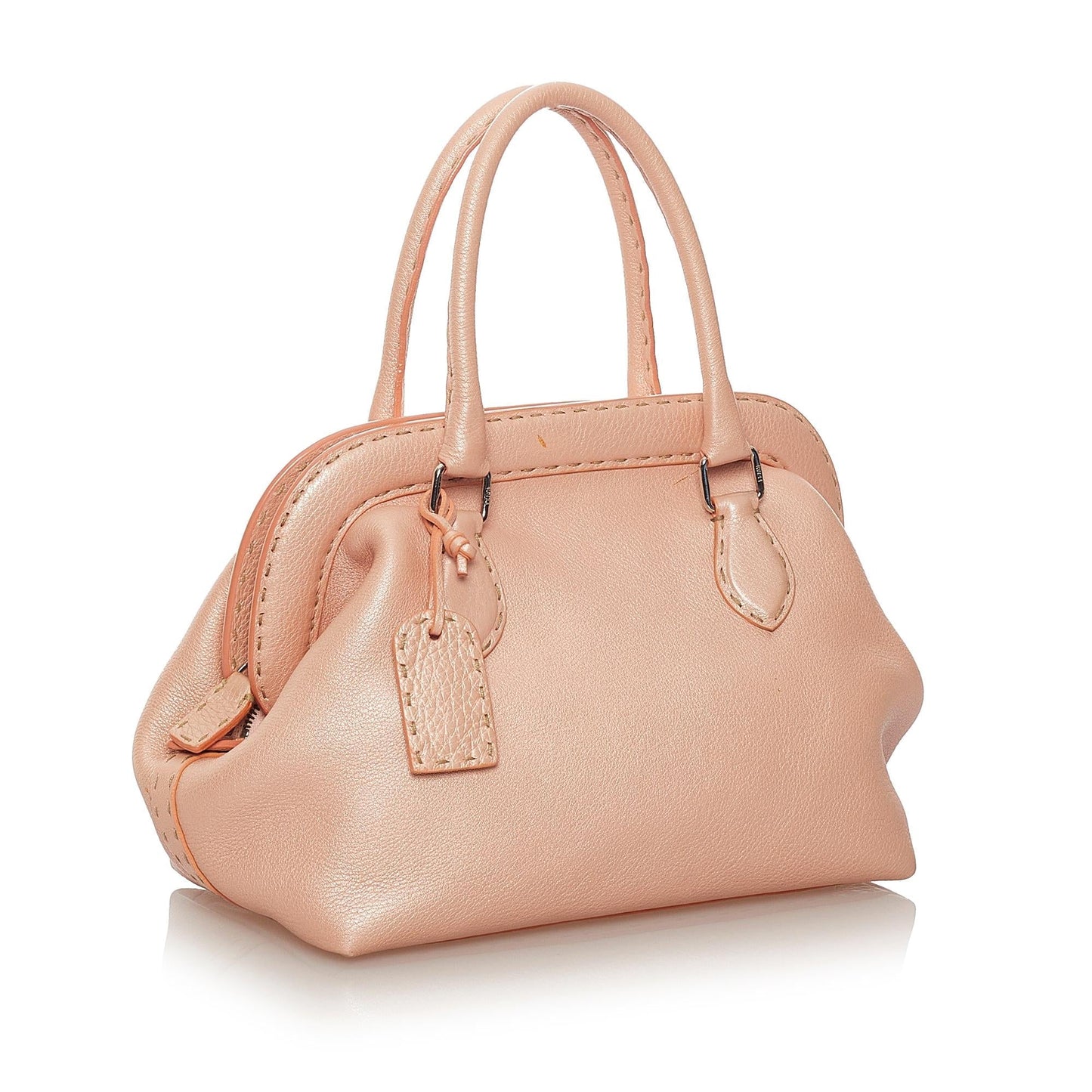 Luxury FendiSelleria Leather Handbag (SHG-27467)