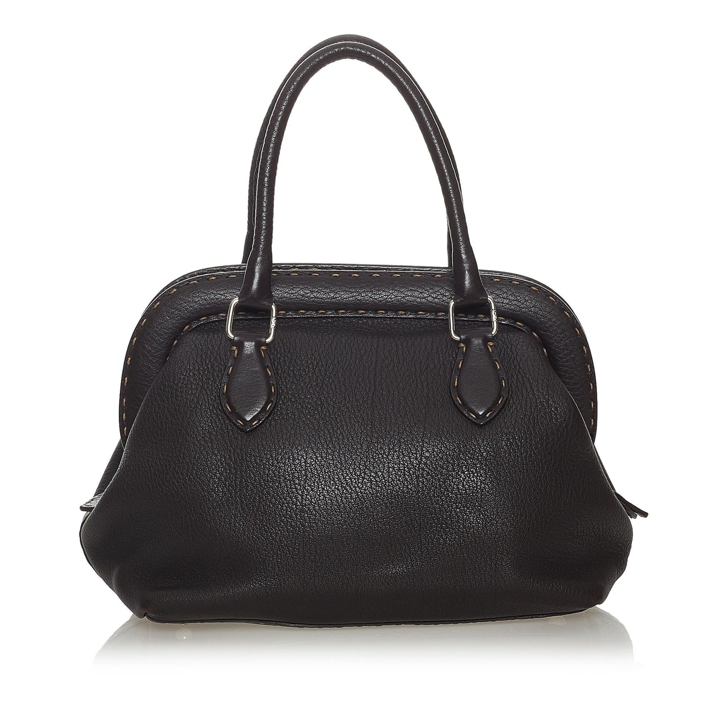 Luxury FendiSelleria Leather Handbag (SHG-28118)